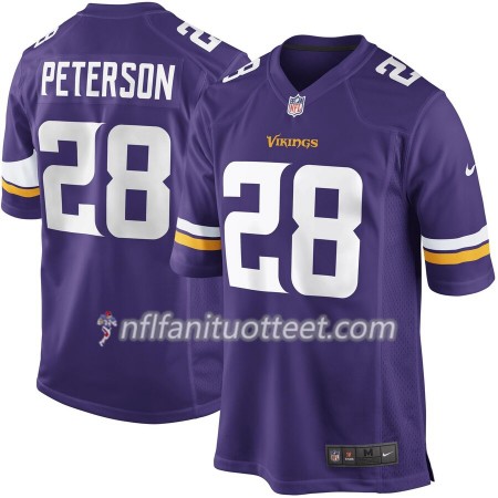 Miesten Minnesota Vikings NFL Pelipaita Adrian Peterson 28 Nike Violetti
